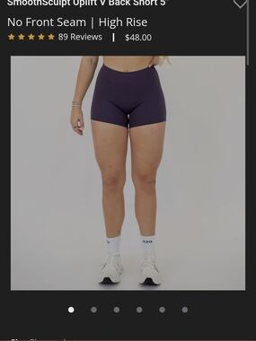Fleo SmoothSculpt High-Rise Bike Shorts — Deep Purple